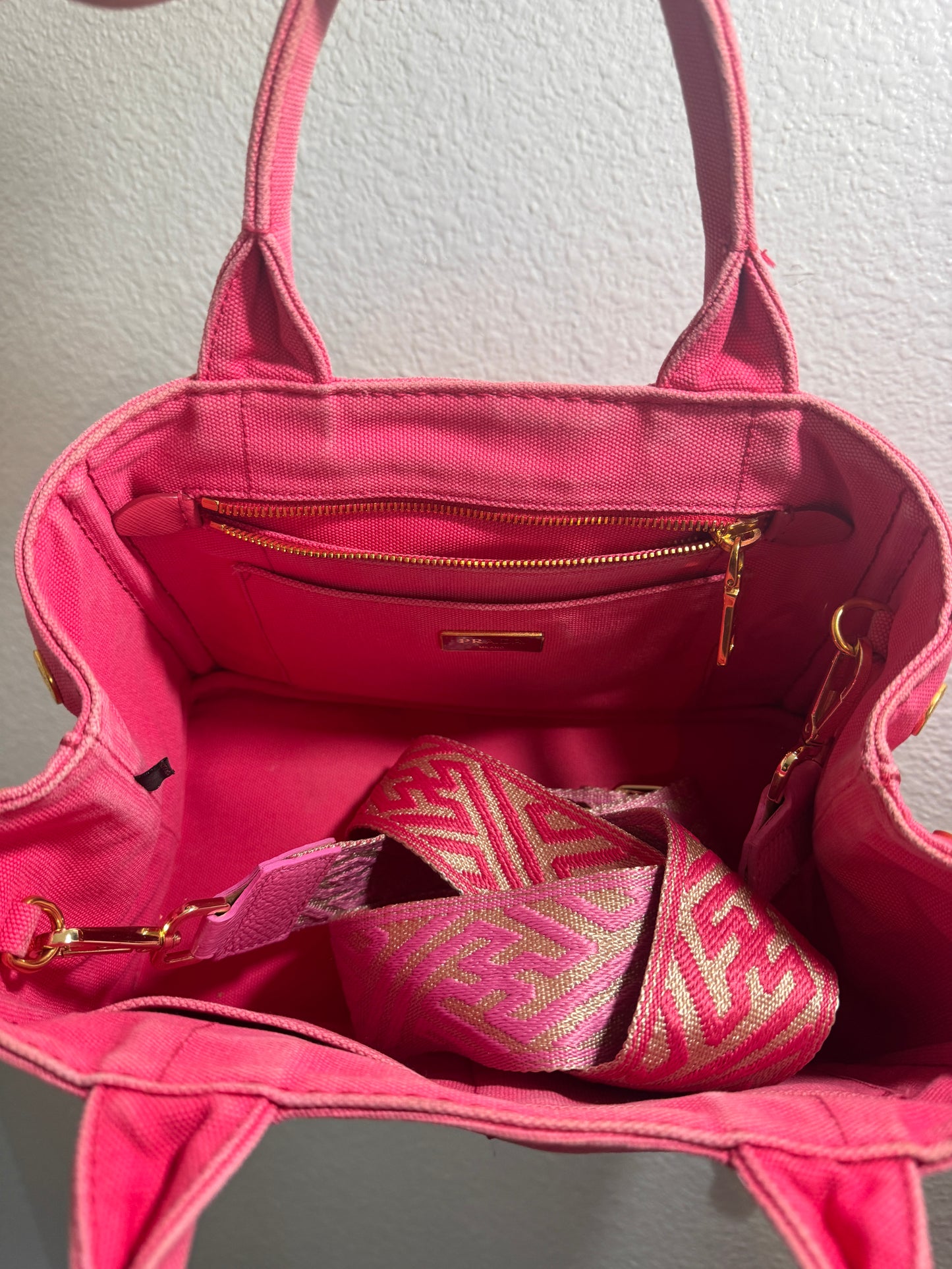 Prada Pink Canapa