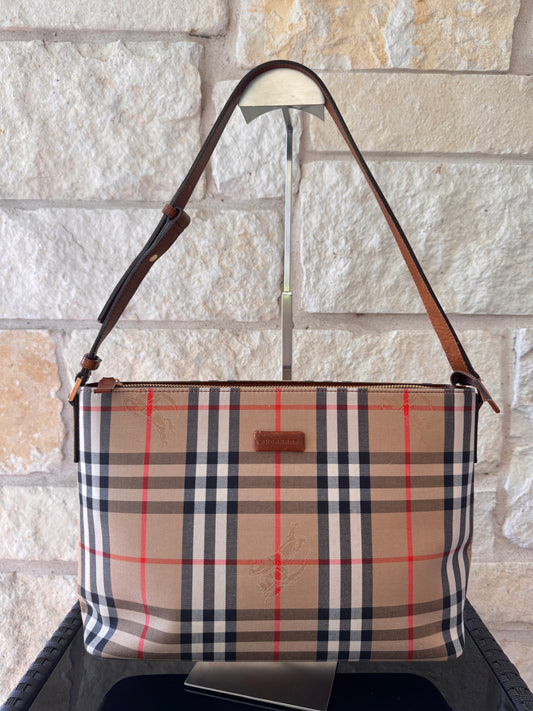Burberry Nova Check Shoulder Bag