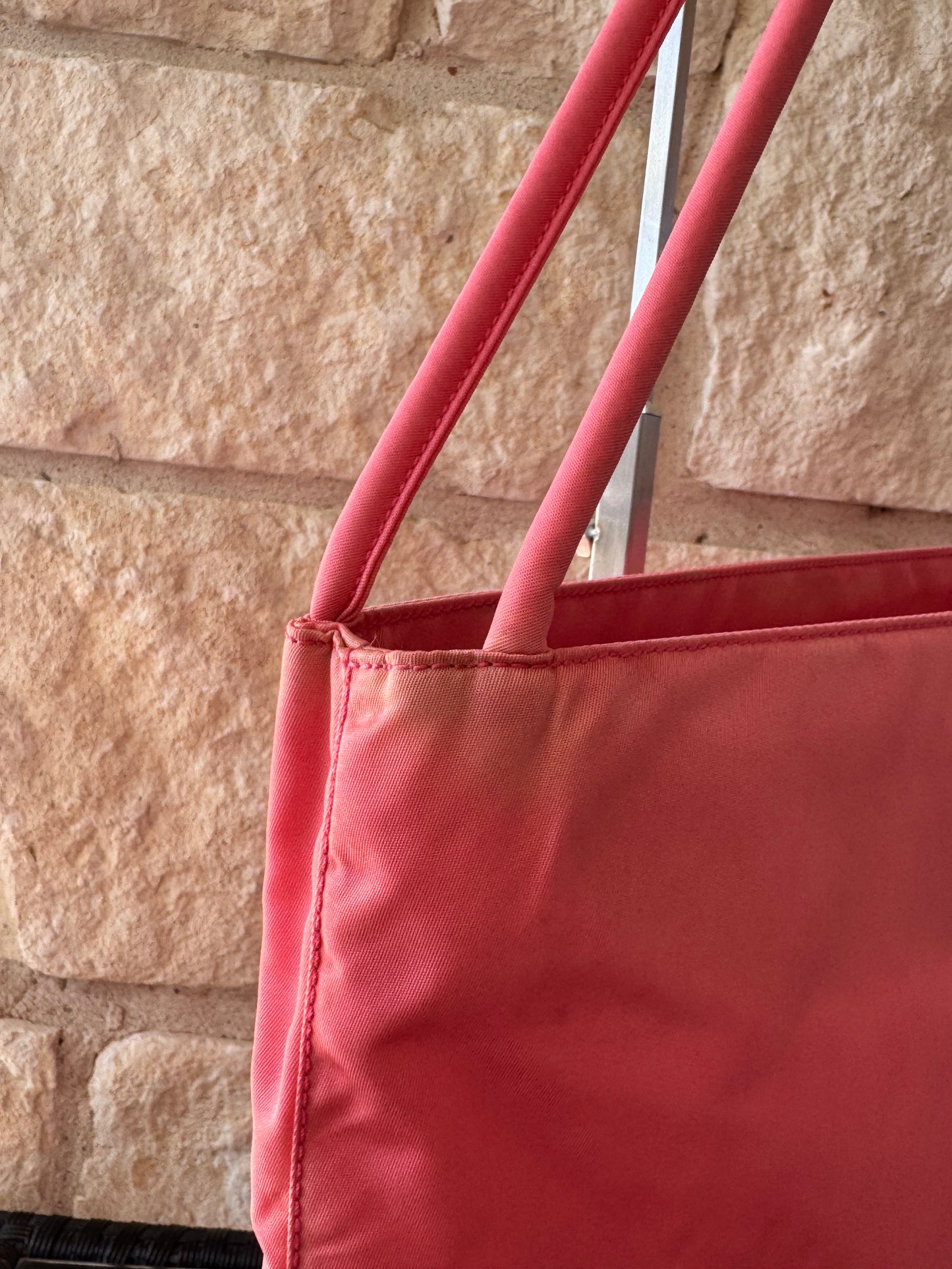 Prada Pink Tessuto Shoulder Bag