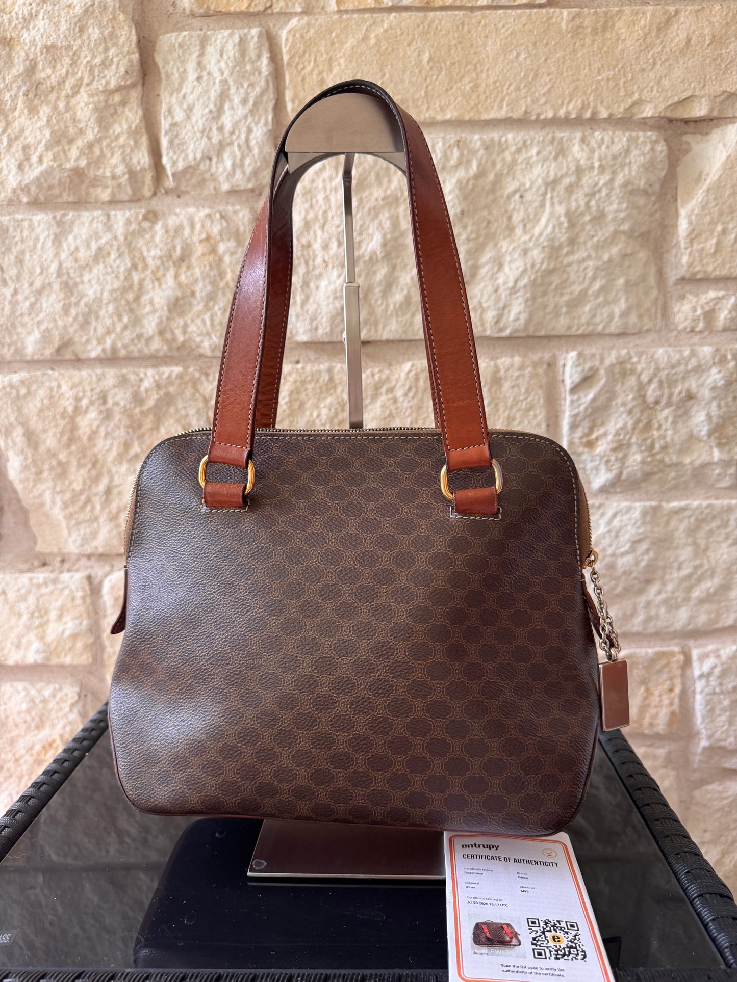 Celine Macadam Shoulder Bag