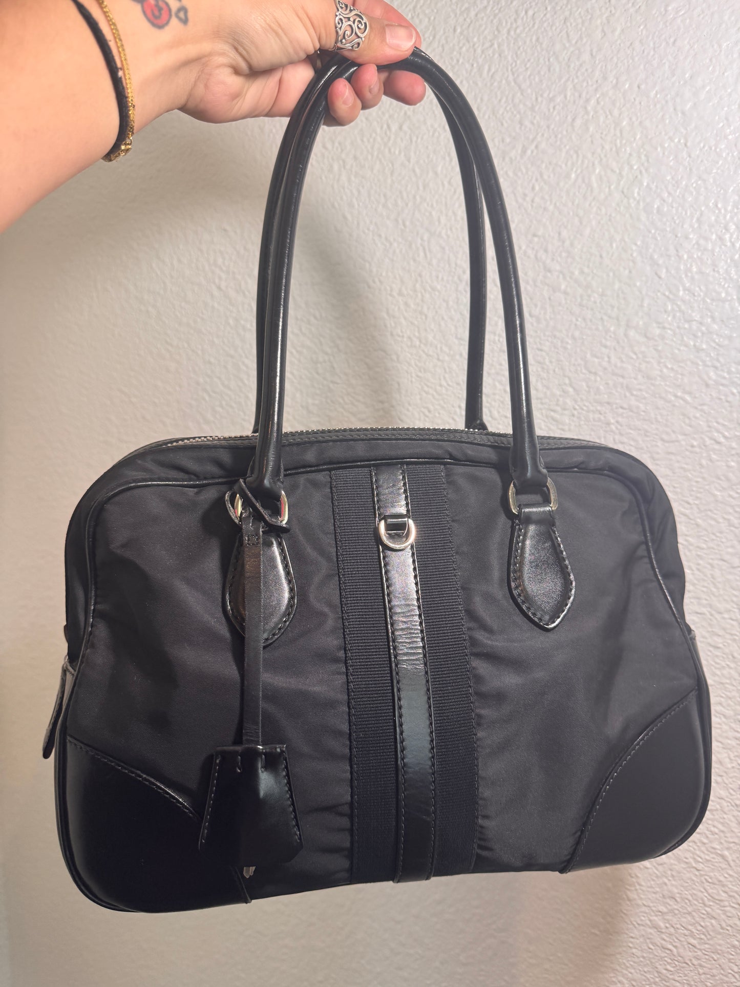 Prada Tessuto Bauletto Bag