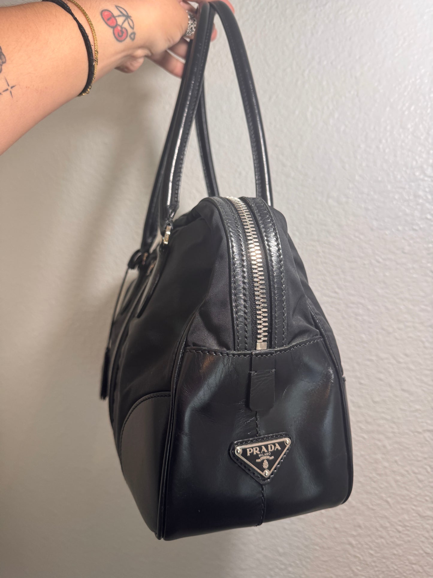 Prada Tessuto Bauletto Bag