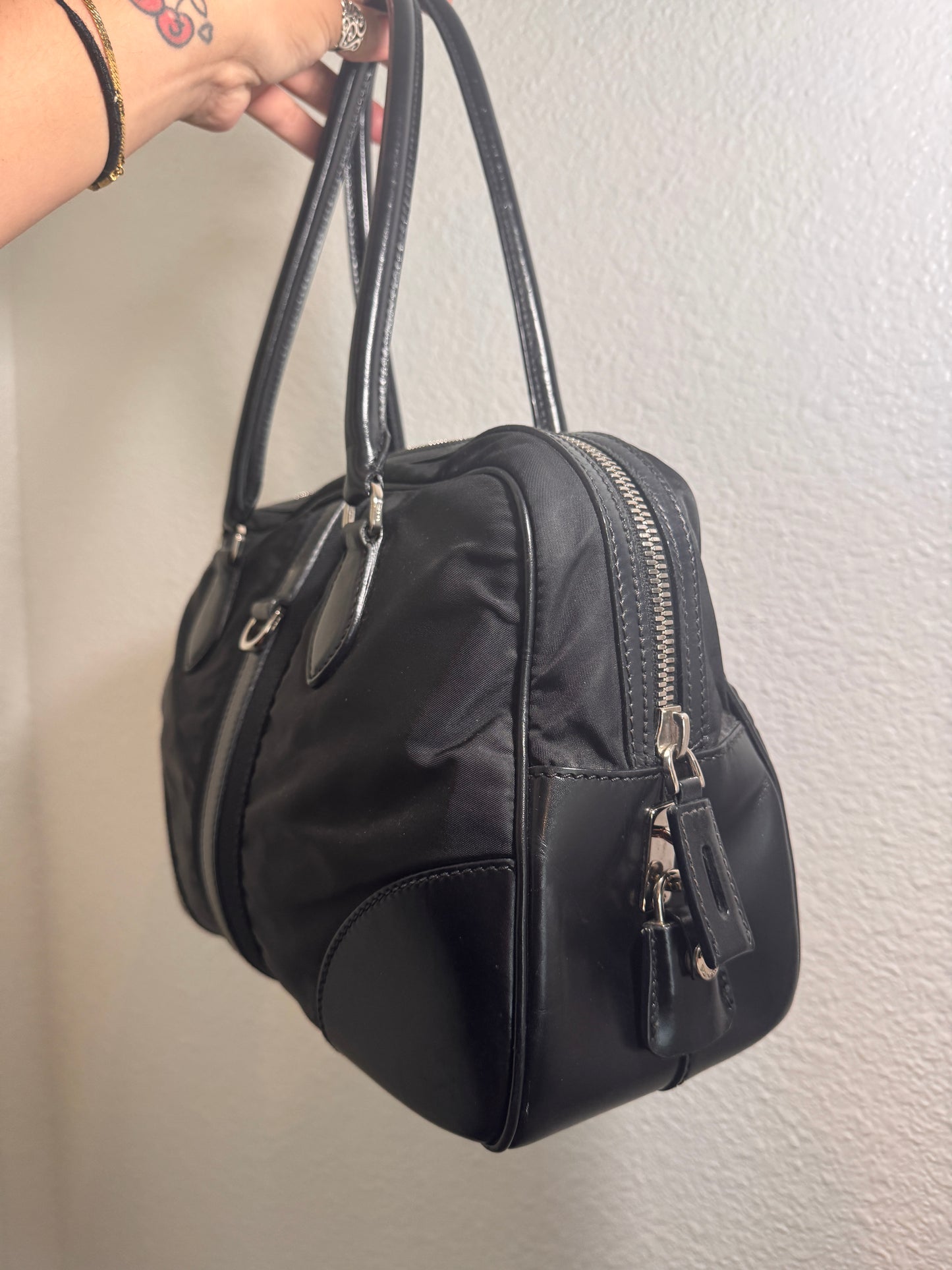 Prada Tessuto Bauletto Bag